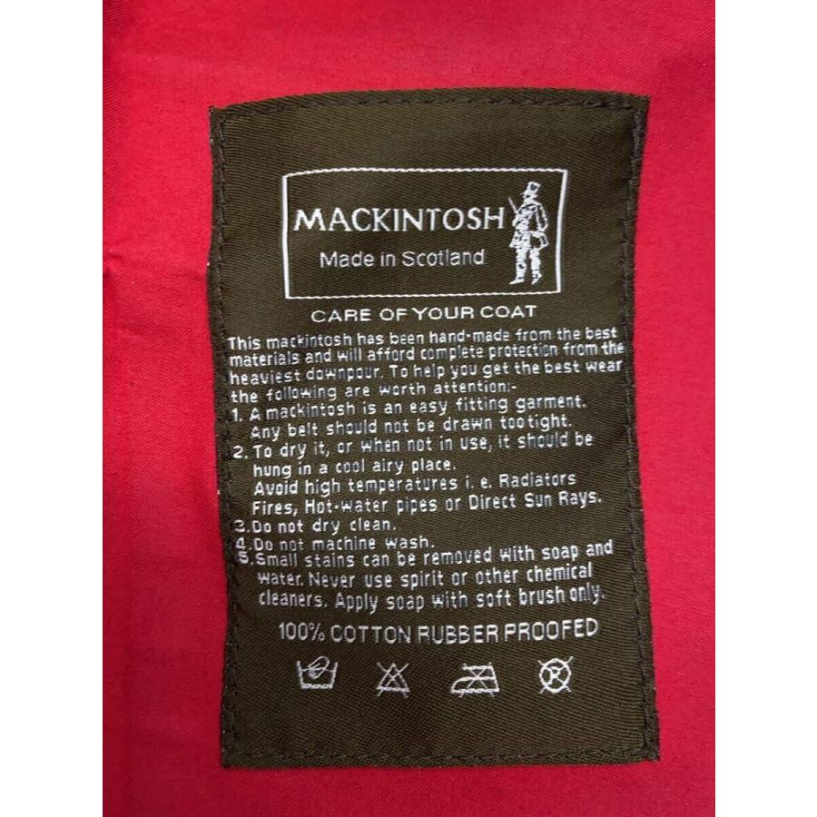 MACKINTOSH◆ゴム引きトレンチコート/32/コットン/RED｜ssol-shopping｜04