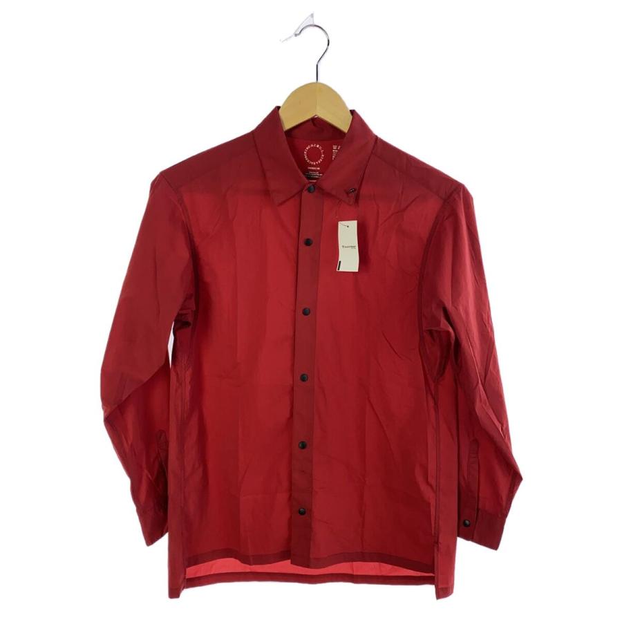 山と道 U.L. HIKE & BACKPACKING SHOP◇長袖シャツ/XS/コットン/RED 