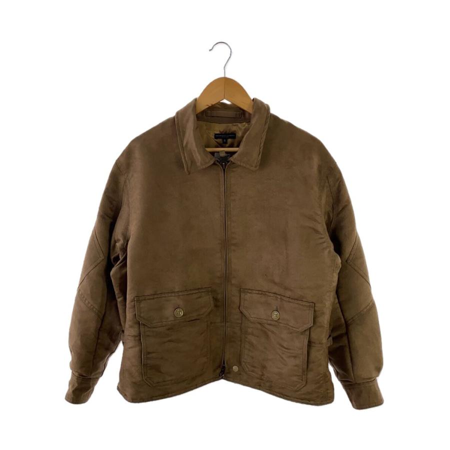 Engineered Garments◇G8 Jacket Fake Suede/S/ポリエステル/ブラウン
