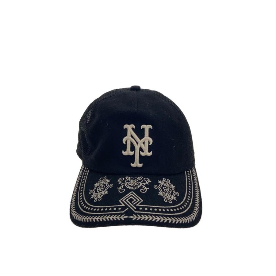 KITH◇メッシュキャップ/M/ウール/BLK/メンズ/25-095-060-0028-1-0