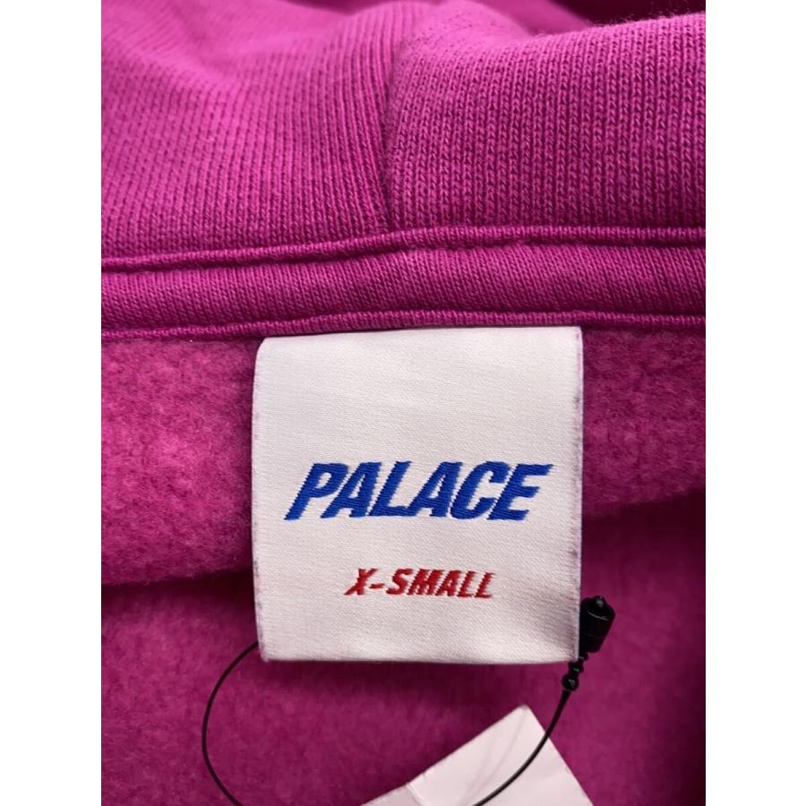 PALACE◇Unisex Zip Hood/ジップパーカー/XS/コットン/PNK
