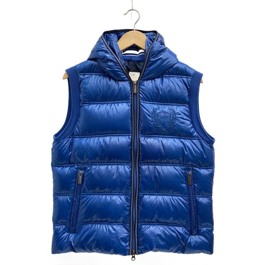 add◇ダウンベスト/--/ポリエステル/BLU/無地/EAM115 : セカンド