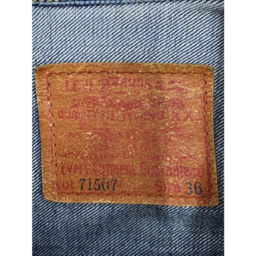 Levi's◇Gジャン/36/コットン/BLU/71507-XX/90s/2nd/復刻/BIG E/日本製