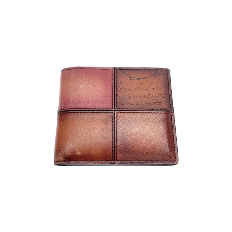 BERLUTI◇2つ折り財布/レザー/BRW/メンズ : セカンドストリートYahoo