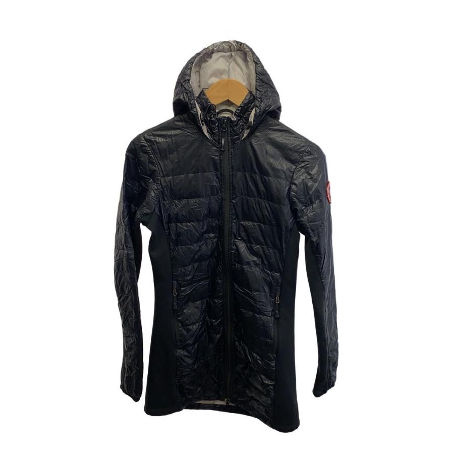 CANADA GOOSE◇ロングダウンジャケット/XS/ナイロン/BLK/2710L 