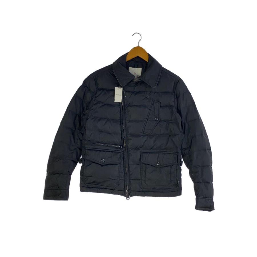 MONCLER / フリースジャケット/L/ポリエステル/BLK/無地/RN116347 MONCLER◇ダウンジャケット/2/ポリエステル/BLK/RN116347 : セカンド
