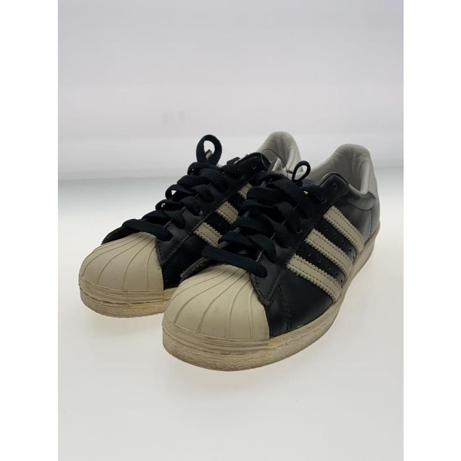 adidas◇SUPER STAR 80S VINTAGE DX/スーパースター/23cm/BLK 