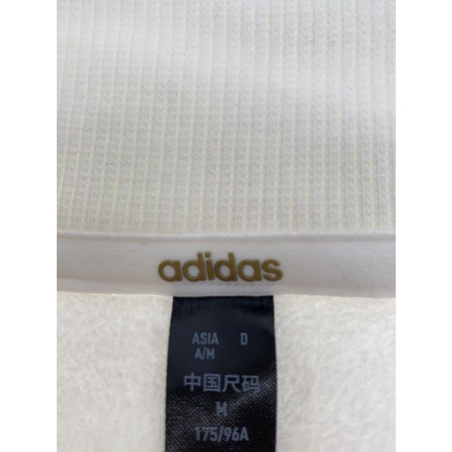 adidas◆セットアップ/M/ポリエステル/WHT_2