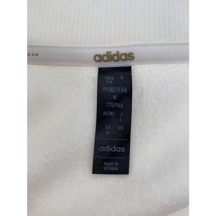 adidas◆セットアップ/M/ポリエステル/WHT_3