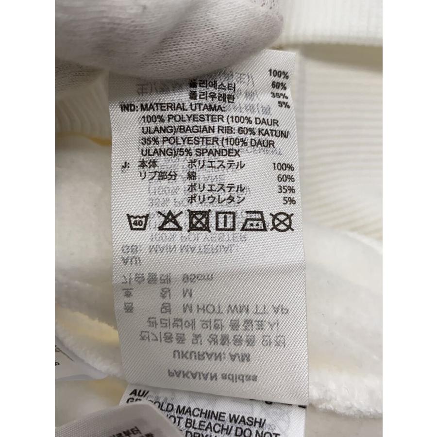 adidas◆セットアップ/M/ポリエステル/WHT_4