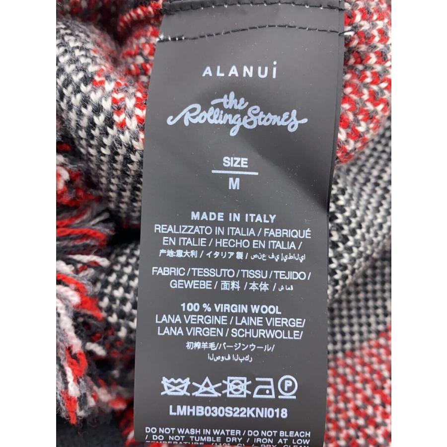alanui/ローリングストーンズ/カーディガン(厚手)/M/ウール/BLK alanui/ローリングストーンズ/カーディガン(厚手)/M/ウール/BLK