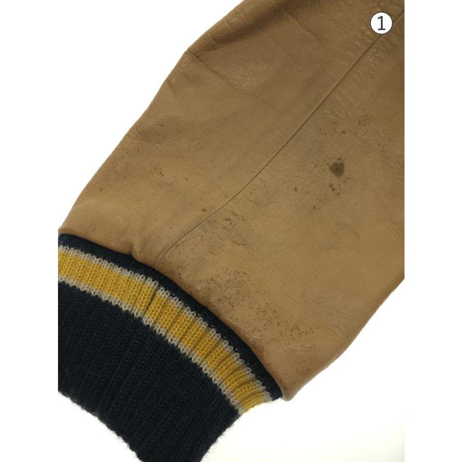 レア　ウールレザースタジャン　ゴールデンサイズ ralph lauren レア ウールレザースタジャン ゴールデンサイズ ralph lauren