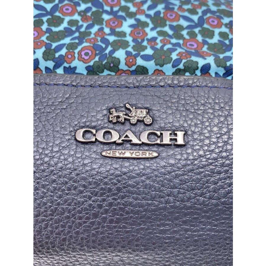 COACH◆ランチ/フローラルプリント/トートバッグ/ナイロン/NVY/花柄/F59435｜ssol-shopping｜05