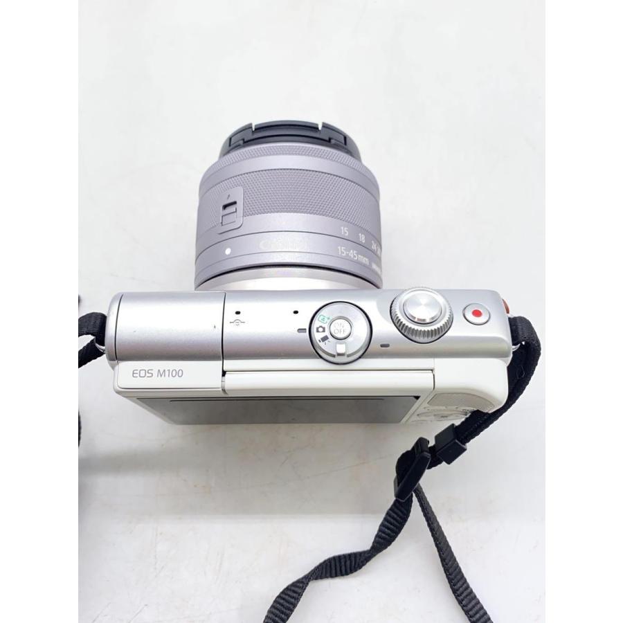 Canon ミラーレス一眼カメラ EOS M100 ダブルレンズキット ブラック