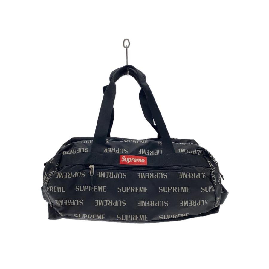 Supreme ボストンバッグ 16AWリフレクティブリピート 良品】シュプリーム ボストンバッグ 16AW リフレクティブリピート