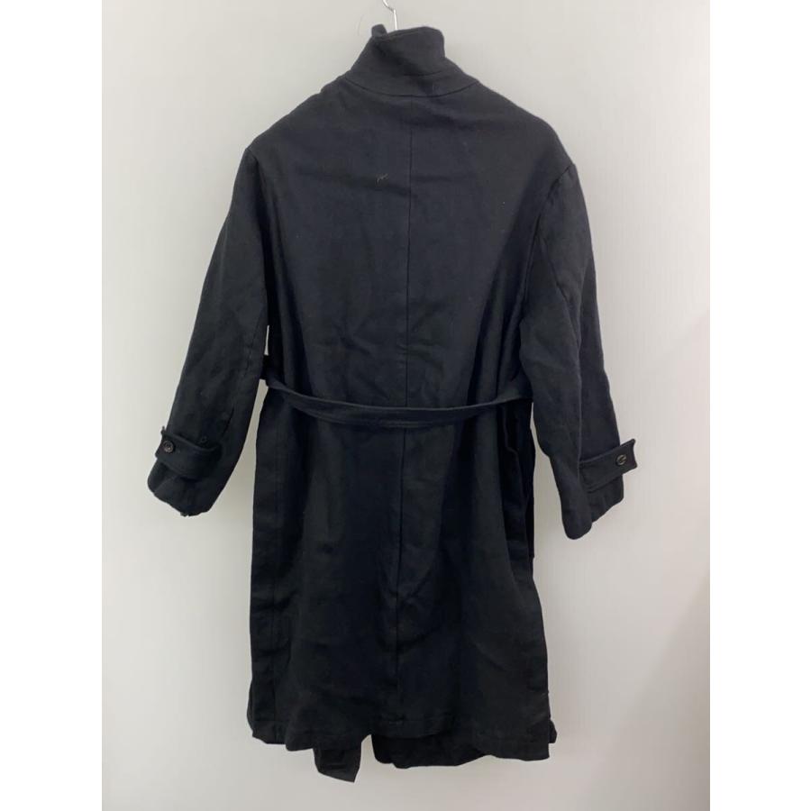stein / OVERSIZED DOUBLE BUTTON COAT/ステンカラーコート/S/ウール/BLK/ST.272 stein◇OVERSIZED DOUBLE BUTTON COAT/ステンカラーコート/S/ウール