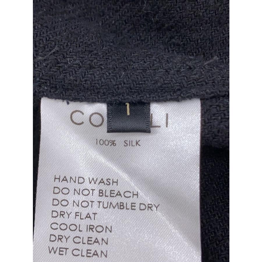 COMOLI◇ジャケット/1/シルク/BLK/x01-01024/シルクネップビエラ