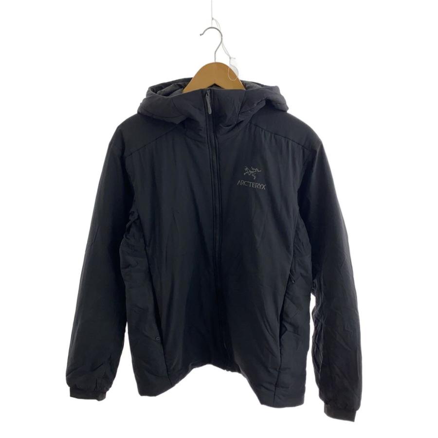 ARC'TERYX◇ATOM AR HOODY/S/ナイロン/ブラック/24105-135467/汚れ有