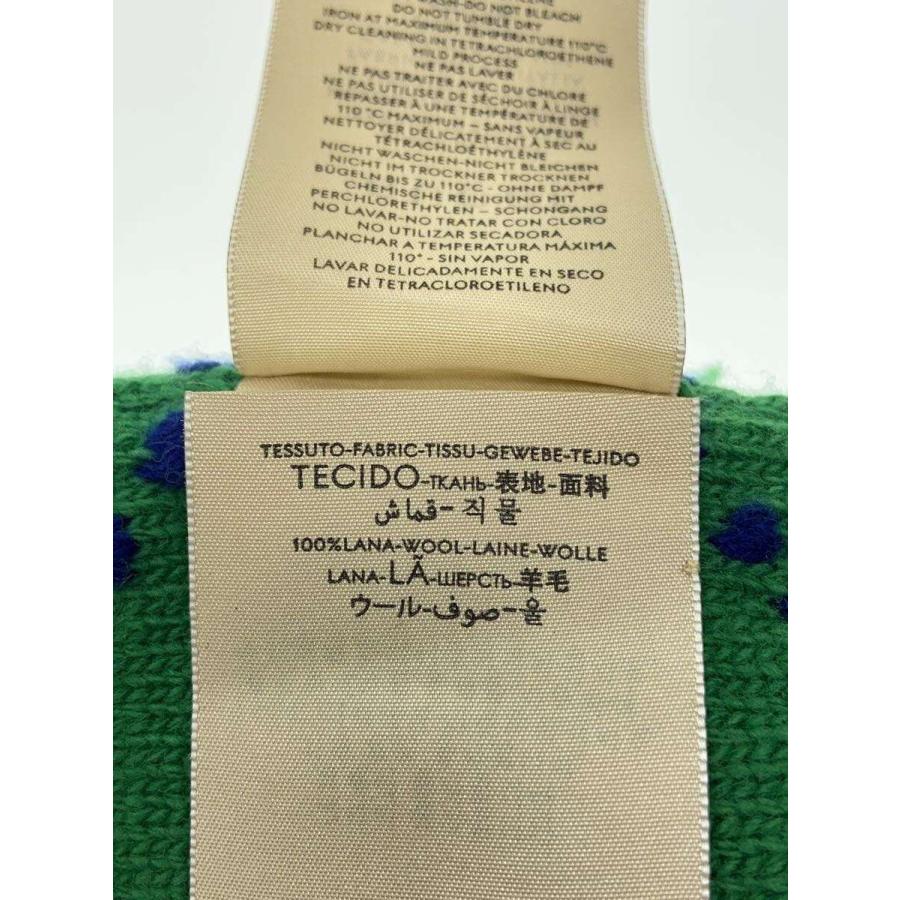 GUCCI◆GG/紐部分使用感有/マフラー/ウール/GRN/メンズ/676191_2