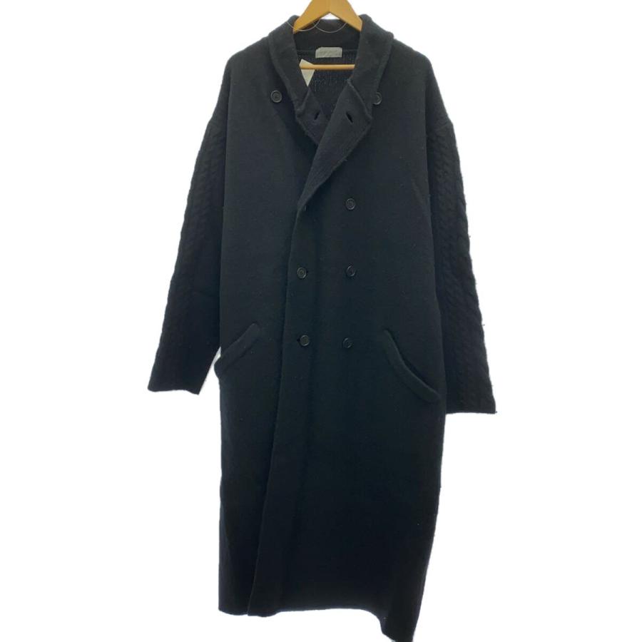 yohji yamamoto POUR HOMME◇コート/3/ウール/BLK/HJ-K71-190/全体的に 