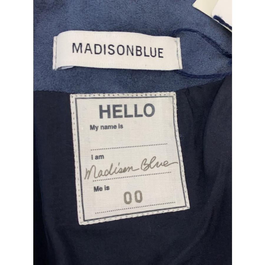 MADISONBLUE◇FRINGE BIG CAPE/0/山羊革/NVY/MB191-1008 MADISONBLUE