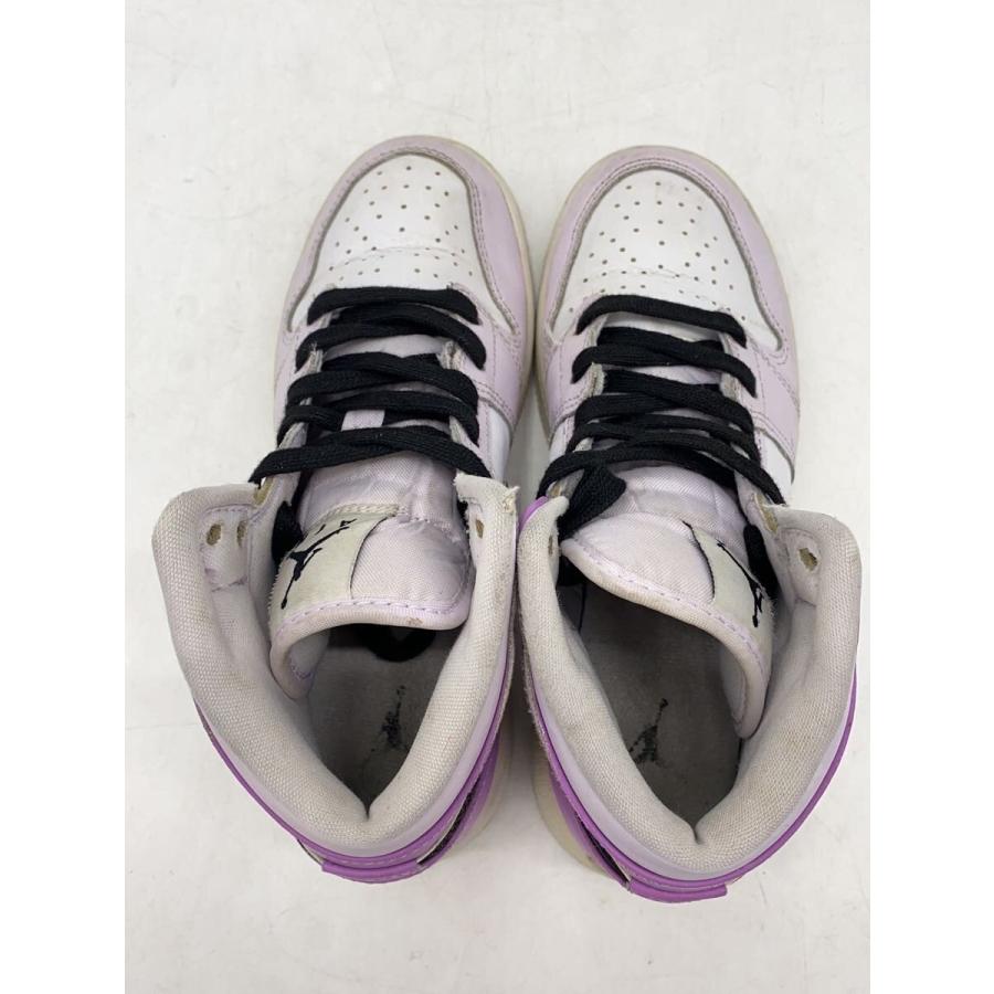 NIKE◇AIR JORDAN 1 MID_エア ジョーダン ミッド/22.5cm/PUP
