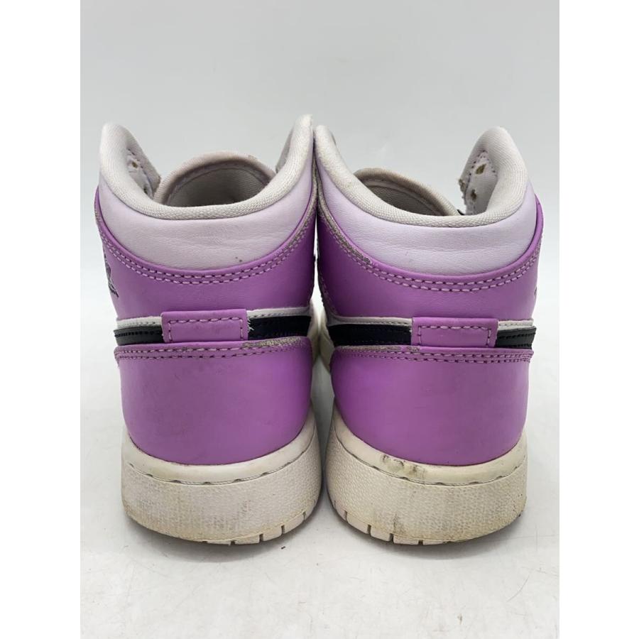 NIKE◇AIR JORDAN 1 MID_エア ジョーダン ミッド/22.5cm/PUP
