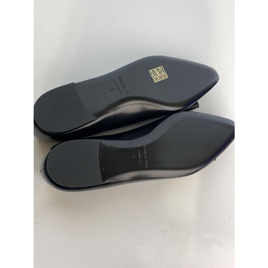 Salvatore Ferragamo◇ZEA NERO/フラットパンプス/22.5cm/BLK/0768694