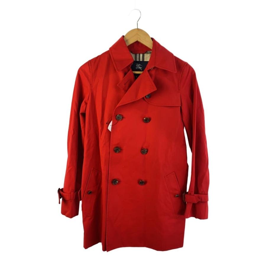 BURBERRY LONDON◇I/トレンチコート/36/コットン/RED/FRA43-240-18