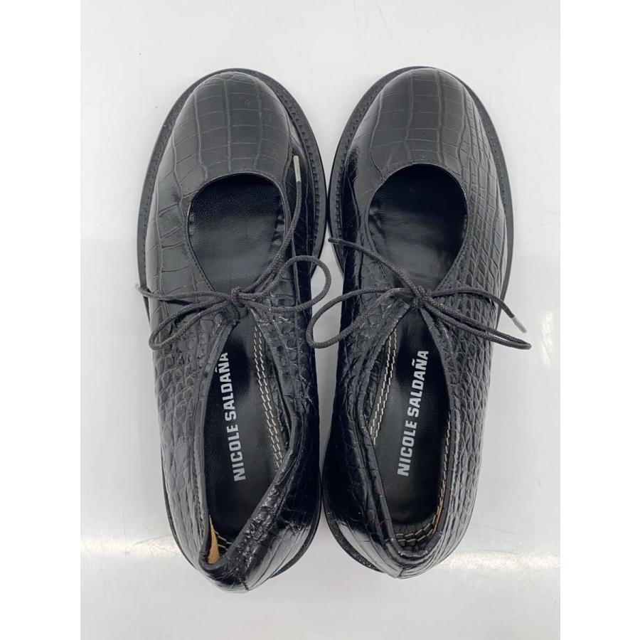 NICOLE SALDANA ニコールサルダナ ローファー レザー　36 NICOLE SALDANA/ローファー/36/BLK : セカンドストリートYahoo!店