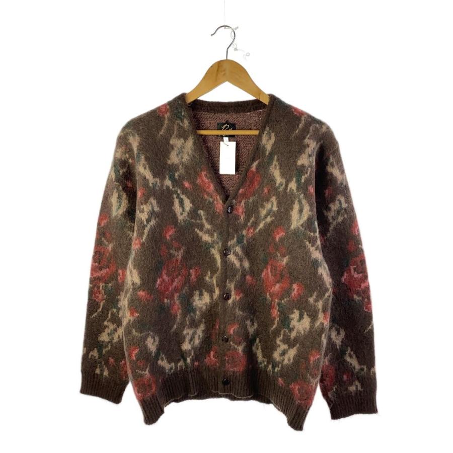 Needles◇カーディガン(厚手)/S/モヘア/BRW/総柄/LQ270 : セカンド