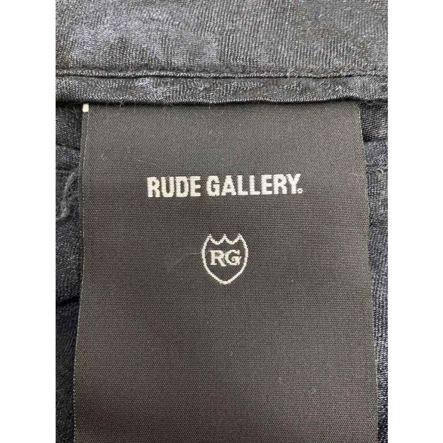 RUDE GALLERY◇スカジャン/--/レーヨン/BLU/リバーシブル/マリア刺繍