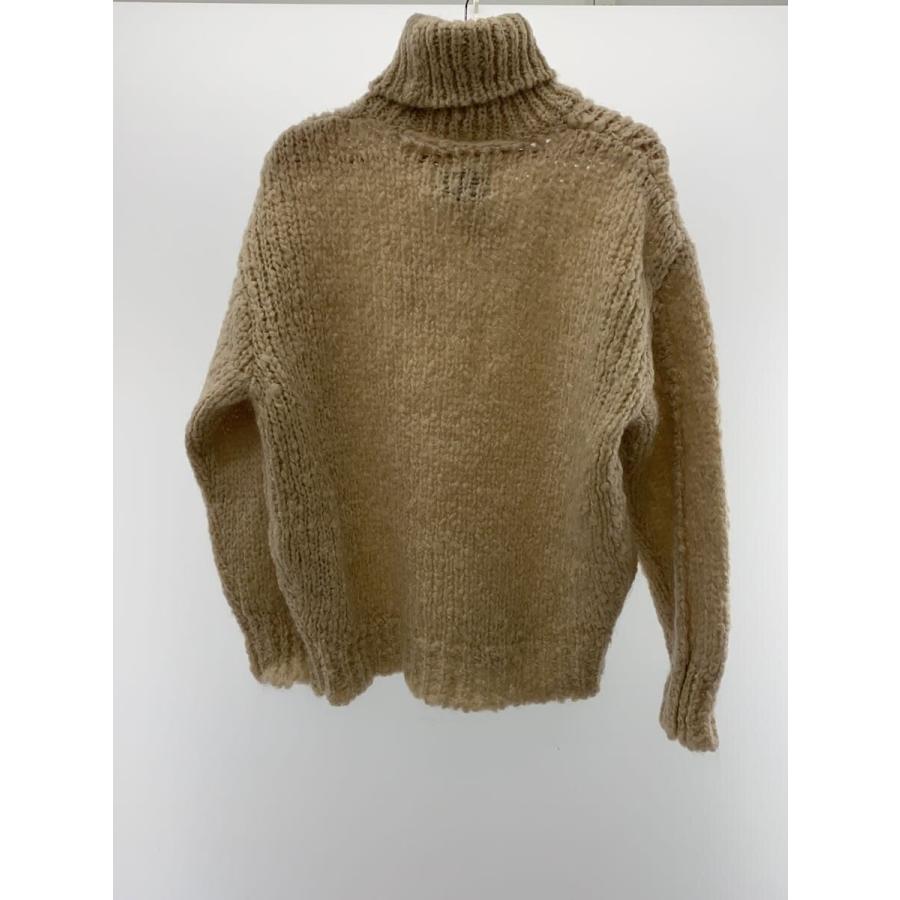 stein◇MOHAIR WOOL LOOSE KNIT TURTLE NECK LS/S/モヘア/BEG/ST.715 