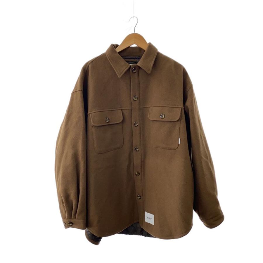 WTAPS◇WCPO 01 JACKET/ジャケット/3/ウール/CML/212WVDT-JKM01