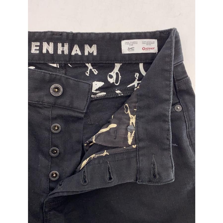DENHAM◇RAZOR/SLIM FIT/ストレッチデニム/28/コットン/ブラック/01-22
