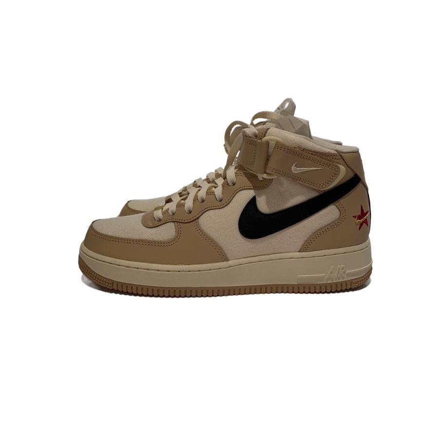 NIKE◇AIR FORCE 1 MID 07 LX_エア フォース ミッド LX/26cm/BEG 