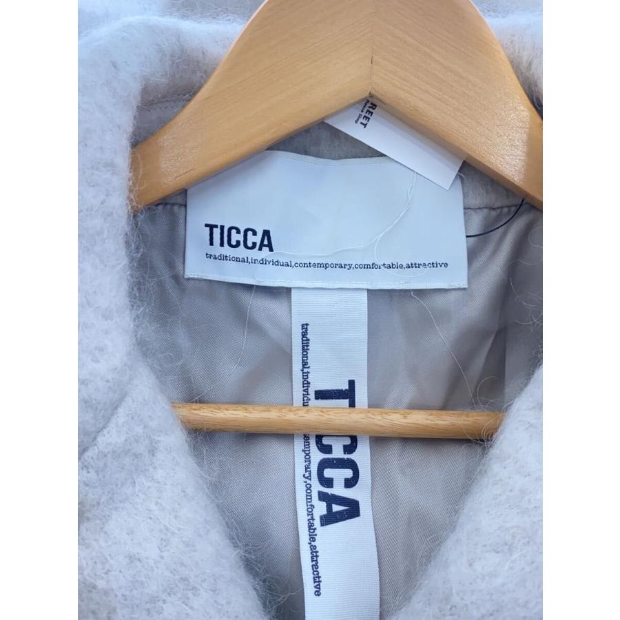 TICCA◇ピーコート/FREE/ウール/CRM/TBCA-321/HPS別注モヘア