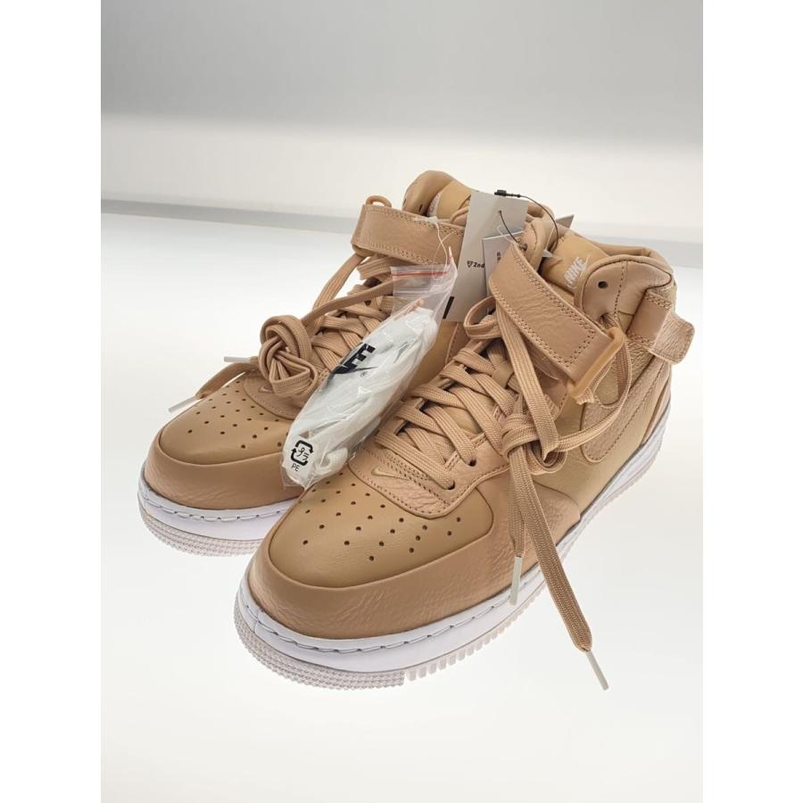 NIKE◇LAB AIR FORCE 1 MID/ラボエアフォースミッド/ベージュ/819677 