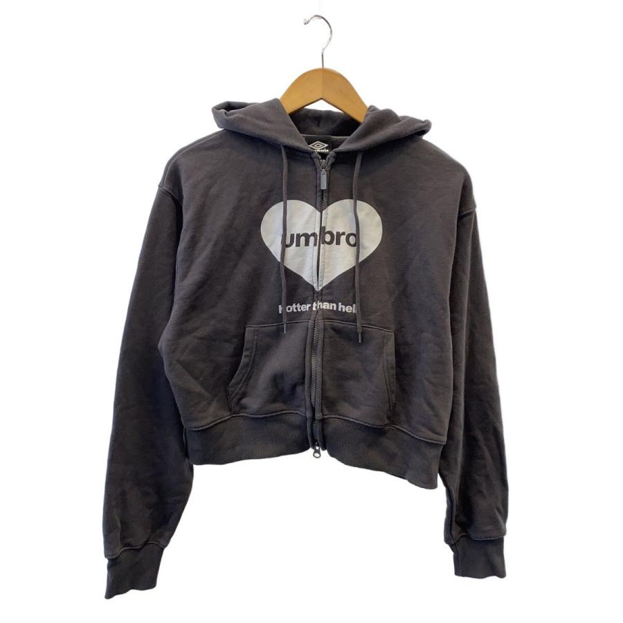 UMBRO◇×HTH(Hotter than Hell)/ジップパーカー/FREE/コットン/GRY 