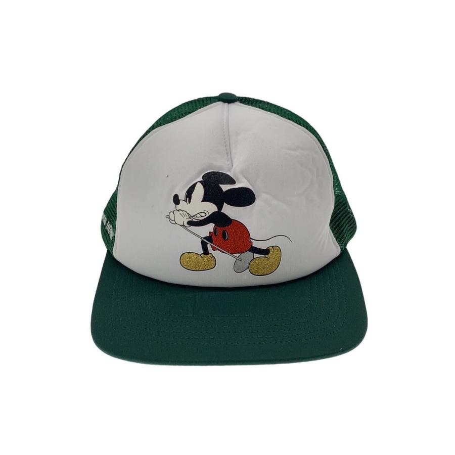 Supreme◇×NUMBER (N)INE/メッシュキャップ/--/ポリエステル/グリーン