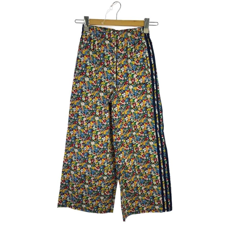 adidas◇×Liberty London/ワイドレッグトラックパンツ/S/コットン