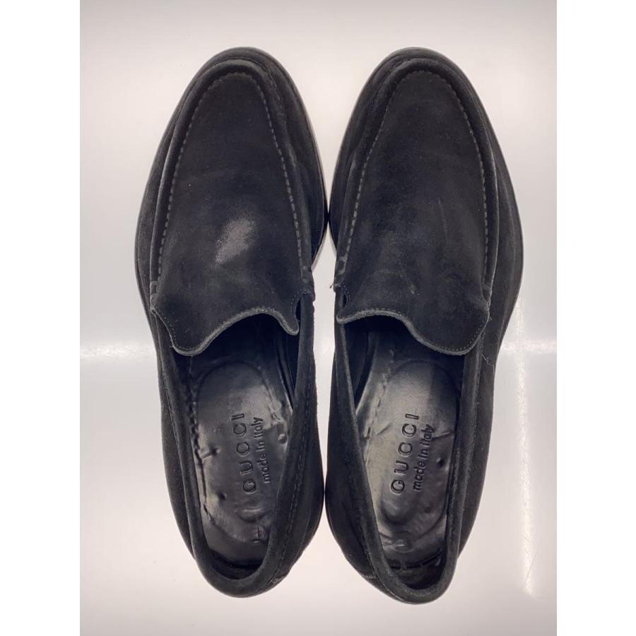 GUCCI◇ローファー/41/BLK/スウェード/114448 : セカンドストリート