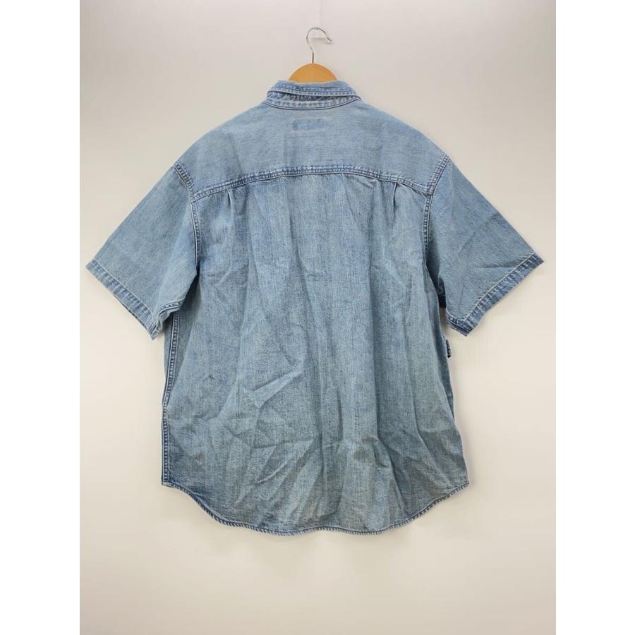 Supreme◇24SS/Loose Fit S/S Denim Painter Shirt/L/コットン/IDG