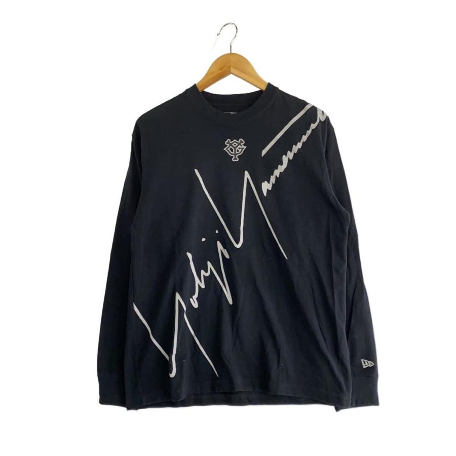NEW ERA◇×YOHJI YAMAMOTO/×読売ジャイアンツ/長袖Tシャツ/L/コットン