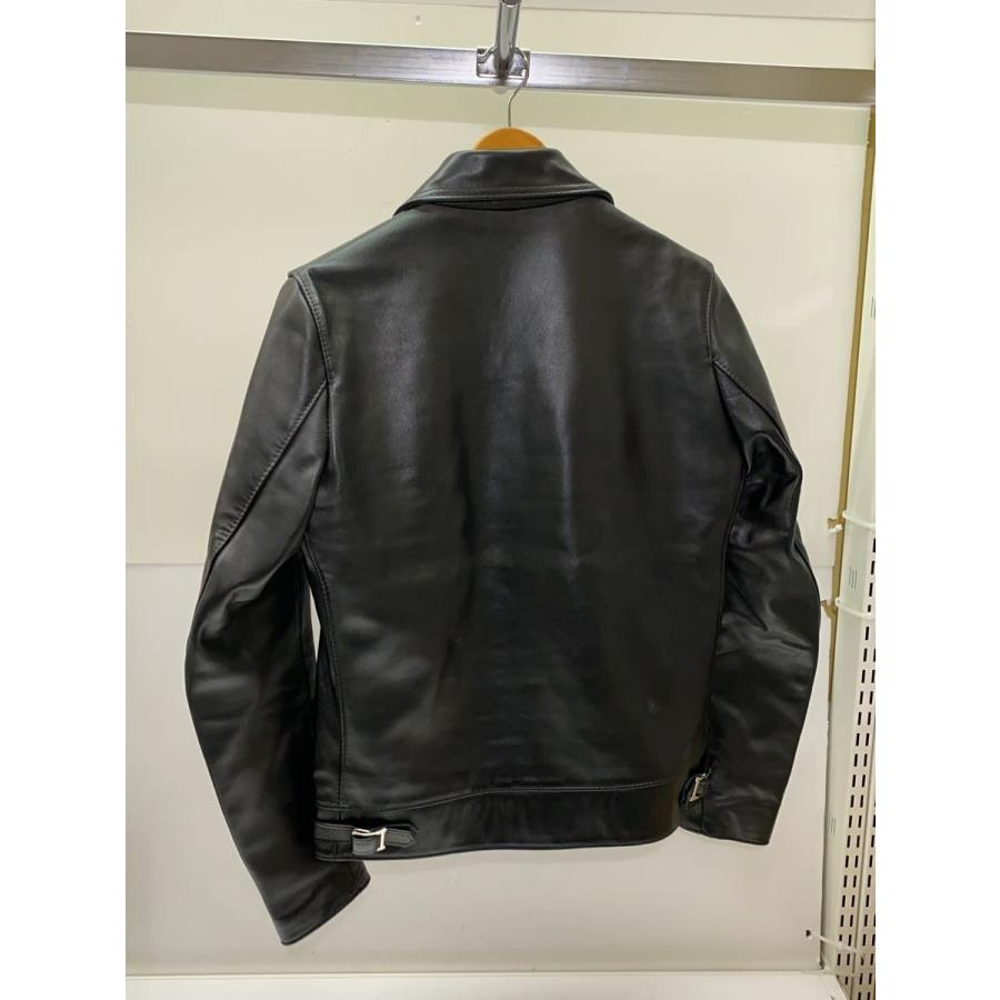 HYSTERIC GLAMOURシングルレザーライダースジャケットビンテージ革 Lewis Leathers◇×HYSTERIC GLAMOUR/シングルライダースジャケット/S