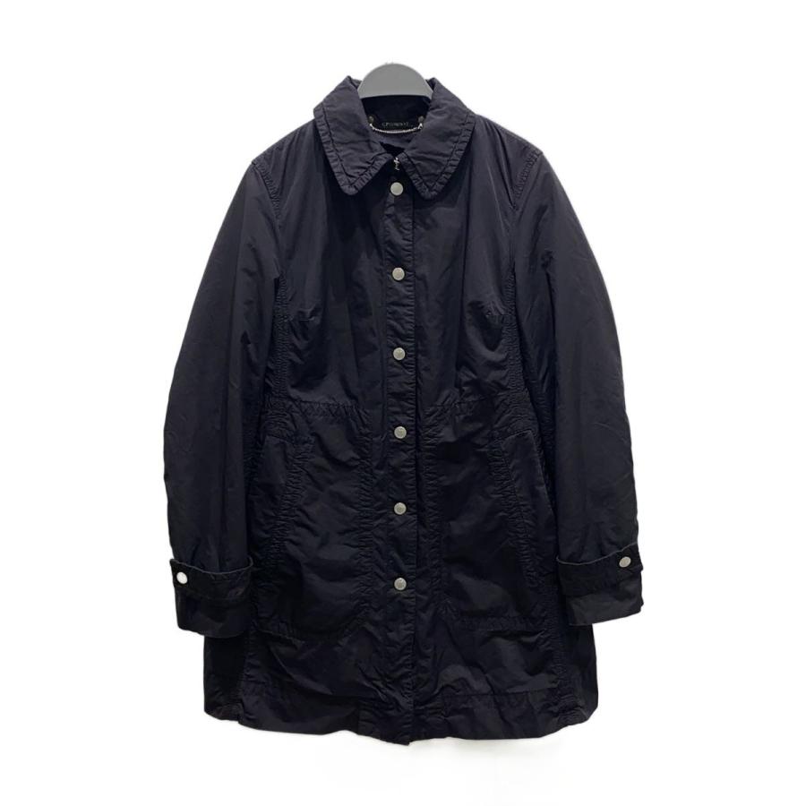 ★90-00　年代　レア　CP COMPANY イタリア製　古着コート　黒　50 C.P.COMPANY◇I/LONG COAT/コート/40/ポリエステル/NVY/47207607/1113