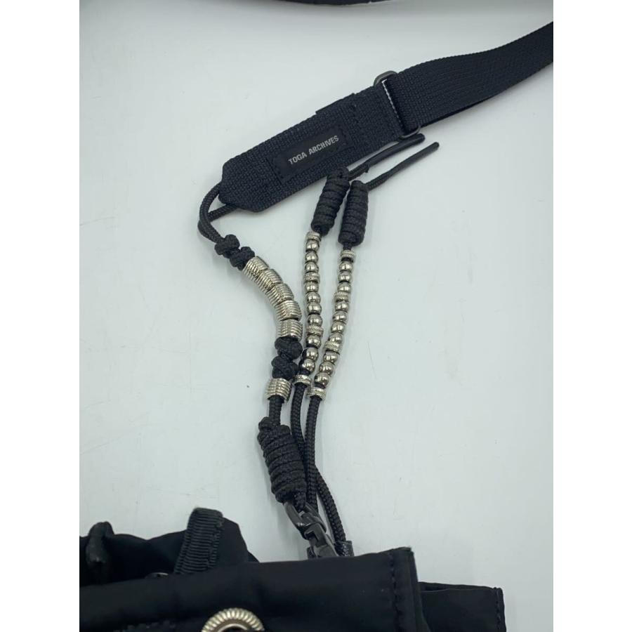 PORTER◇×TOGA ARCHIVES/ショルダーバッグ/--/BLK/ストリングバッグ