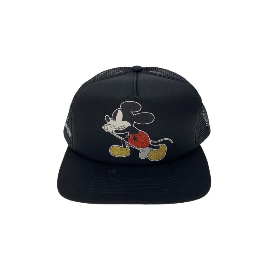 supreme メッシュ　キャップ Supreme◇×NUMBER (N)INE/メッシュキャップ/FREE/ポリエステル/BLK