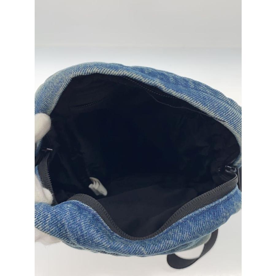 Supreme◇ショルダーバッグ/コットン/IDG/DENIM SHOULDER BAG WASHED 