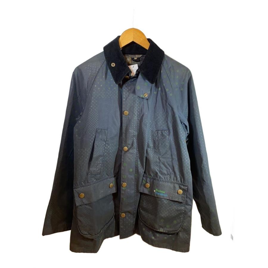 ア*カ様 希少【Barbour✖️R.NEWBOLD】BEDALE Barbour◇×R.NEWBOLD/ジャケット/L/コットン/GRN/ドット/BEDALE JACKET